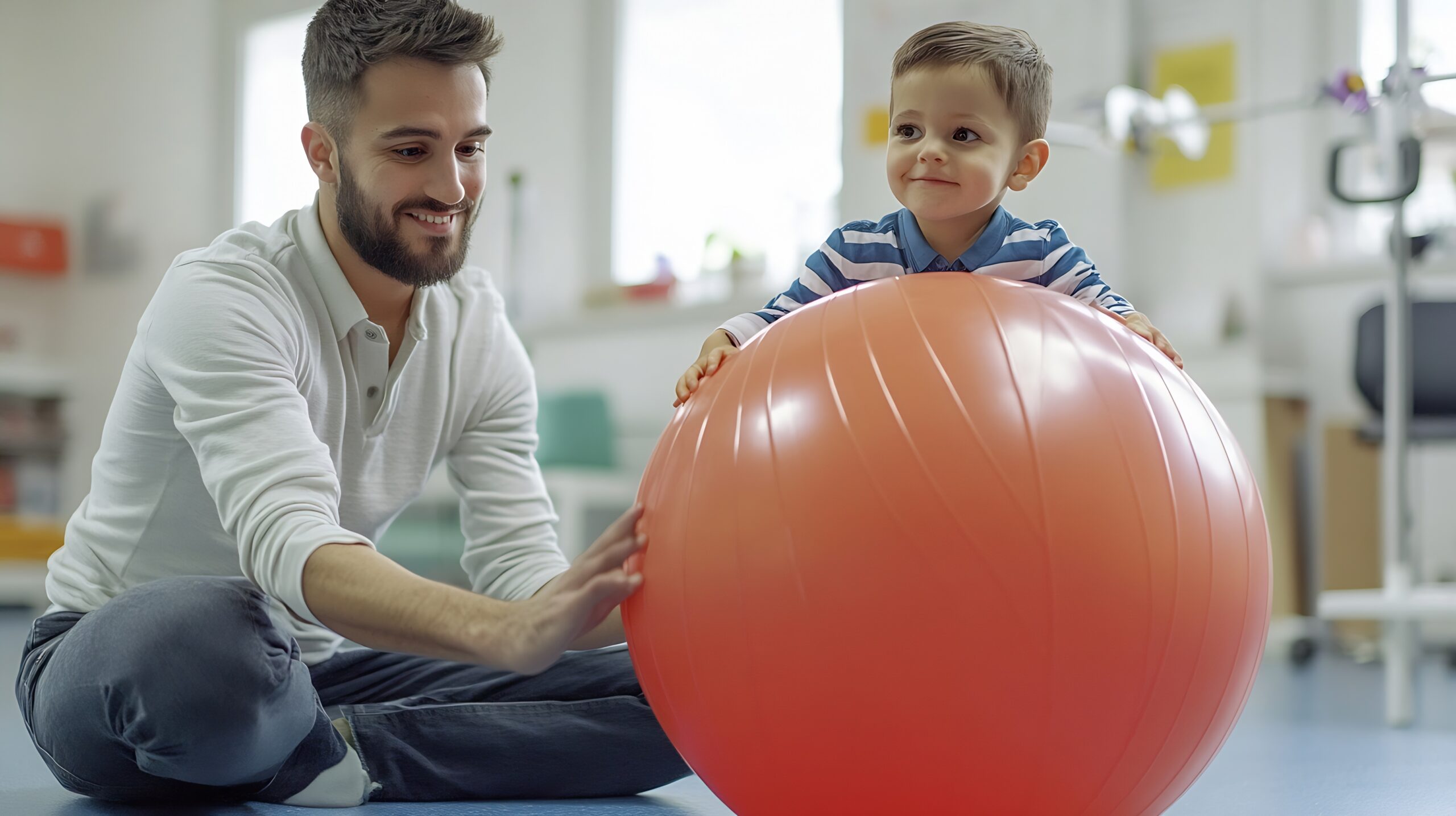 Occupational therapy support visit at home